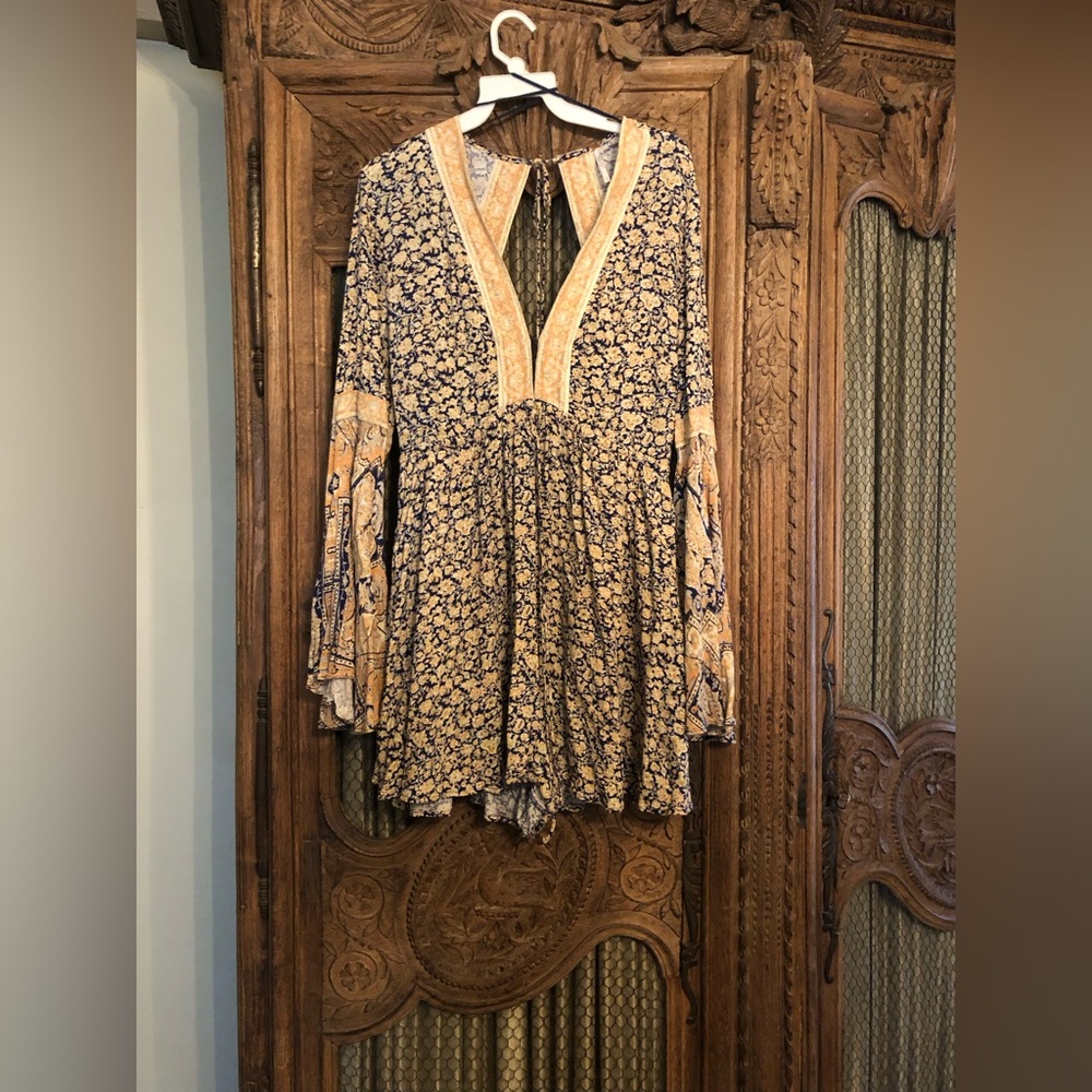 Free People romper skort size medium
